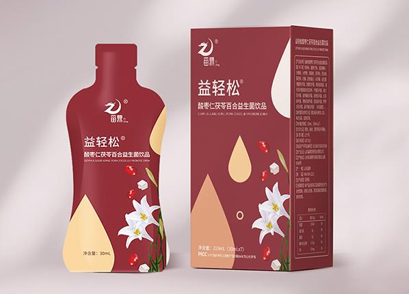 益輕松酸棗仁茯苓百合益生菌飲品